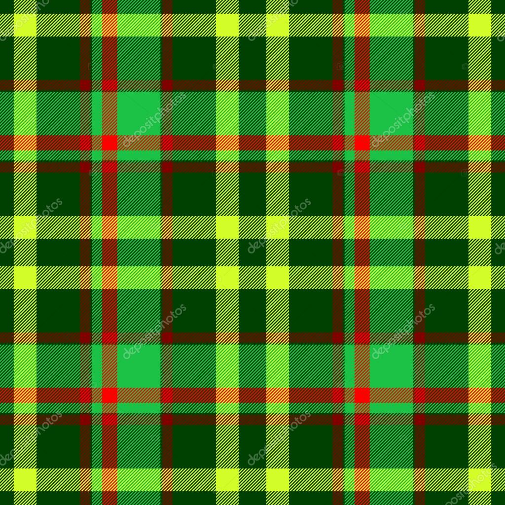 Vermelho amarelo verde verificar diamante tartan escocês xadrez tecido  material sem costura padrão textura fundo fotos, imagens de © Ardely  #107378924