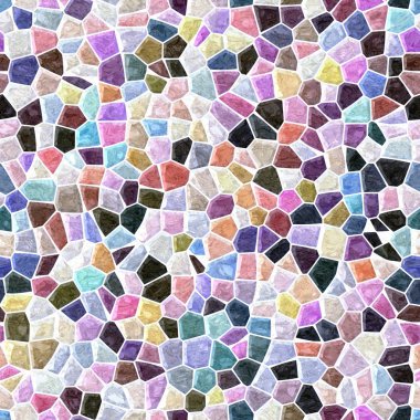 pastel mosaic stone pink violet purple pattern texture white grout clipart