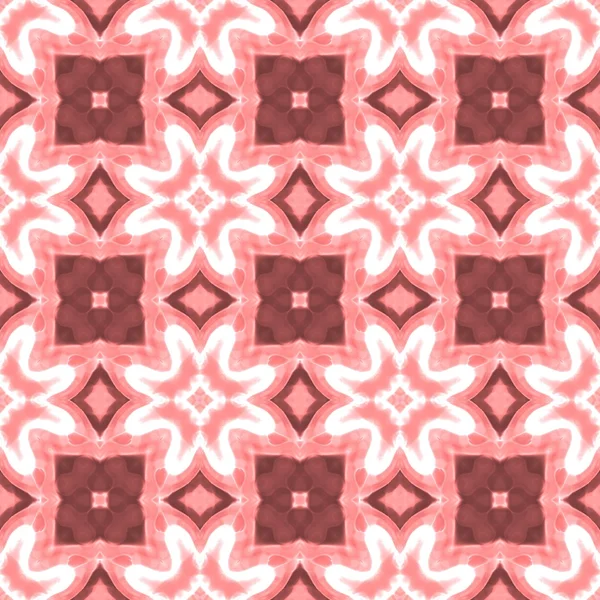 Старая розовая цветочная геометрическая бесшовная текстура — стоковое фото