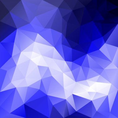 düzensiz tessellations desenli - üçgen tasarım vektör poligonal arka plan