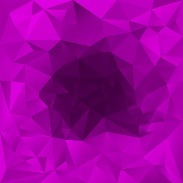 Vector polygonal background with irregular tessellations pattern - triangular design — Stock Vector