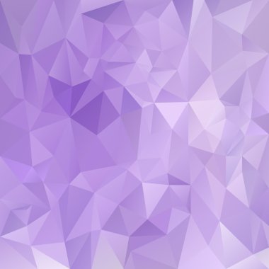 düzensiz mozaik desen - mor renkli üçgen geometrik tasarım ile vektör çokgen arka plan