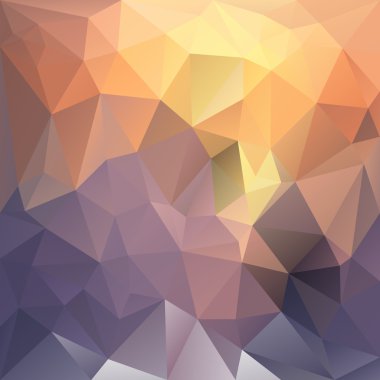 düzensiz tessellations desen - üçgen geometrik tasarım ile vektör çokgen arka plan