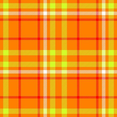 turuncu sarı damalı elmas tartan ekose Dikişsiz desen doku