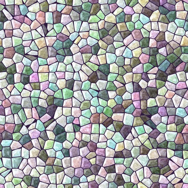 Pastel a todo color mármol irregular piedra mosaico sin costuras textura de fondo con grou negro — Foto de Stock