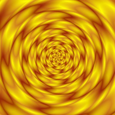 Altın sarı sarmal desen doku arka plan