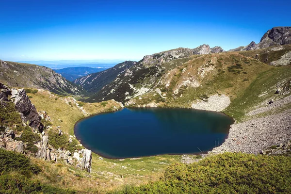 Bulgaristan 'ın Rila Dağı ulusal parkındaki Urdini gölleri Stok Resim