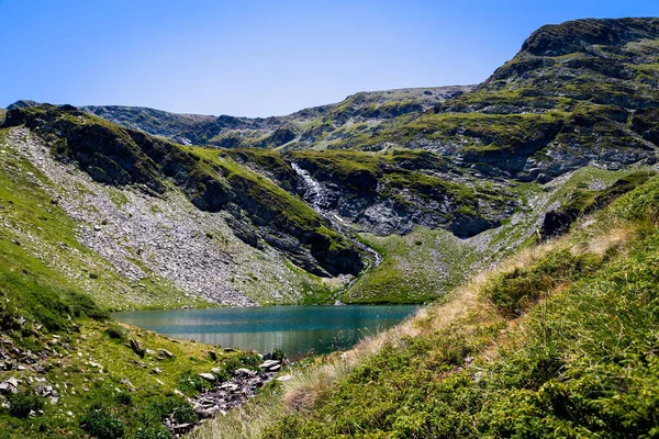 Bulgaristan 'ın Rila Dağı ulusal parkındaki Urdini gölleri - Stok İmaj