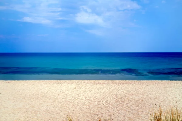 Άγρια ανέγγιχτη παραλία. Άδεια παραλία. Όχι άνθρωποι. Σκορπιλόβτσι, Βουλγαρία Εικόνα Αρχείου