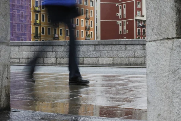 Gente Caminando Entorno Urbano — Foto de Stock