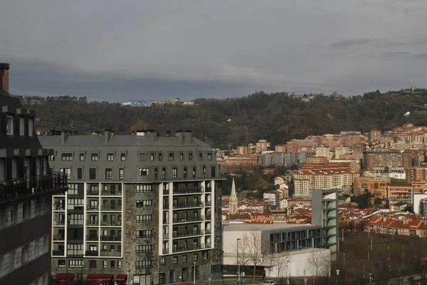 Stadsgezicht Bilbao Spanje — Stockfoto