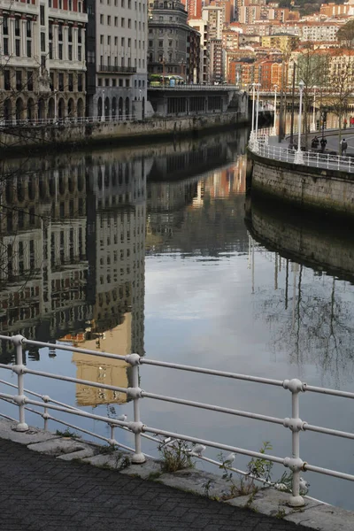 Urbanscape Cidade Bilbau Espanha — Fotografia de Stock