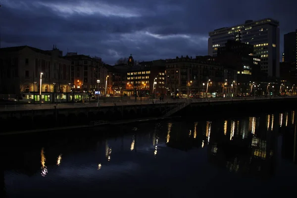 Urbanscape Nella Città Bilbao Spagna — Foto Stock