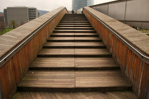 Treppen Einer Städtischen Umgebung — Stockfoto