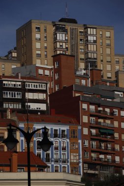 Bilbao şehrindeki şehir manzarası