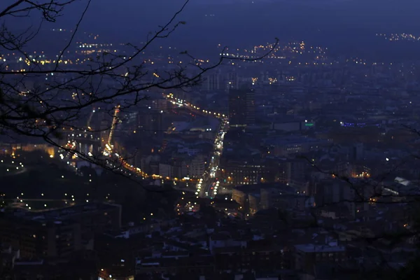 毕尔巴鄂市的Urbanscape — 图库照片