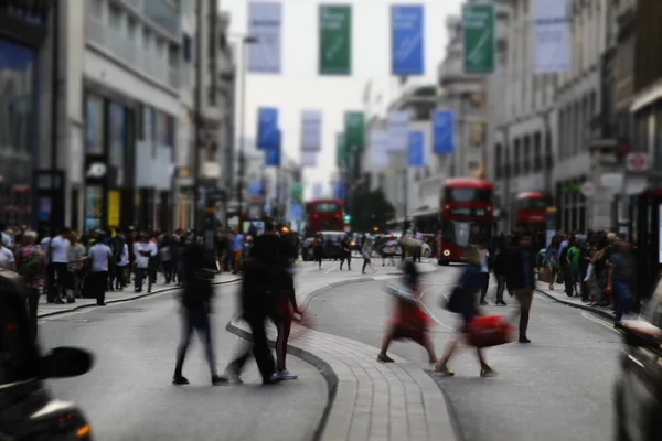 Transport Publiczny Oxford Street — Zdjęcie stockowe