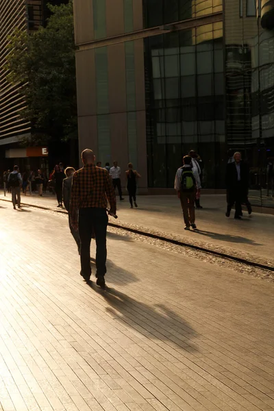 Gente Centro Londres — Foto de Stock