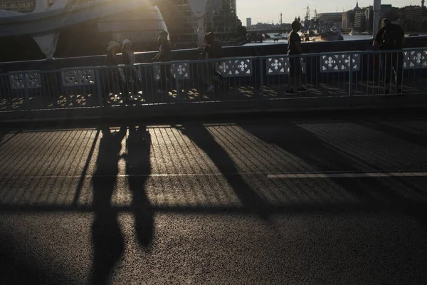 Люди Центрі Лондона — стокове фото
