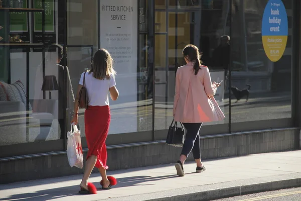 Les Gens Dans Centre Londres — Photo