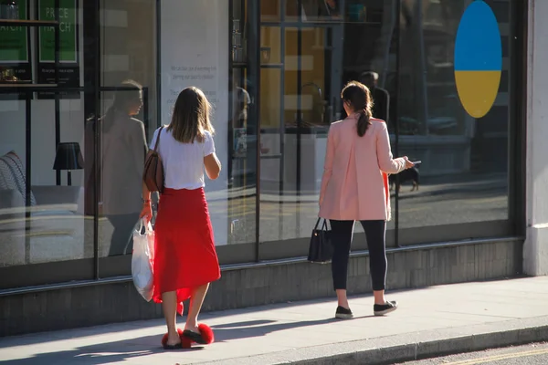 Gente Centro Londres — Foto de Stock