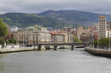 Bilbao 'da bir mahalle manzarası