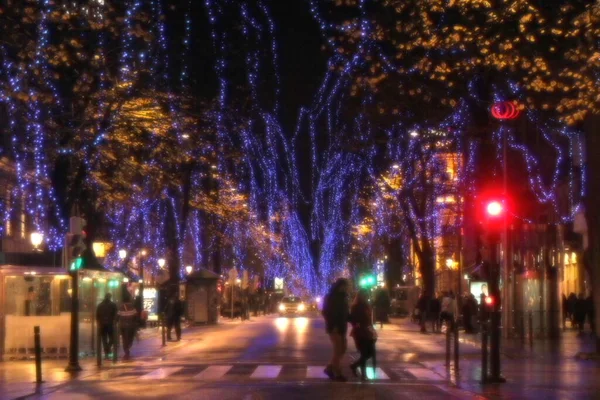 Decoração Natal Cidade — Fotografia de Stock