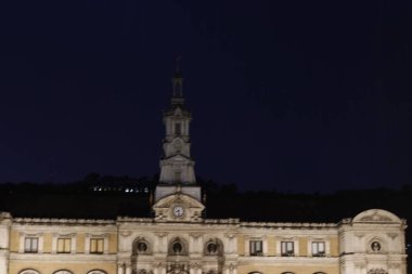 Bilbao şehrinin şehir manzarası