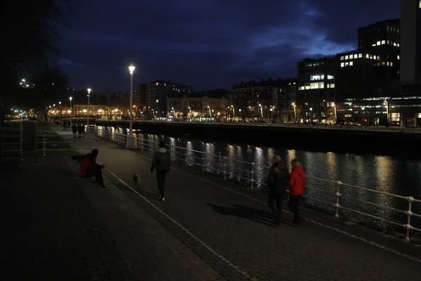 Budynek Dzielnicy Bilbao — Zdjęcie stockowe