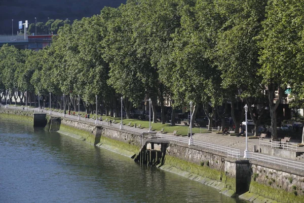 Bilbao Nehri Manzarası — Stok fotoğraf