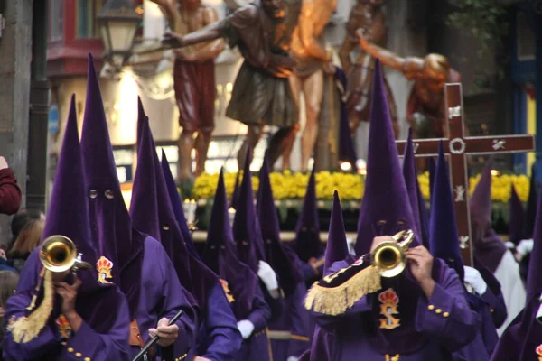 スペインの聖週間のパレード — ストック写真