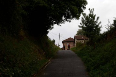 Kırsal bölgede yol