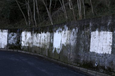 Kırsal bölgede yol