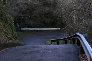 Kırsal bölgede yol