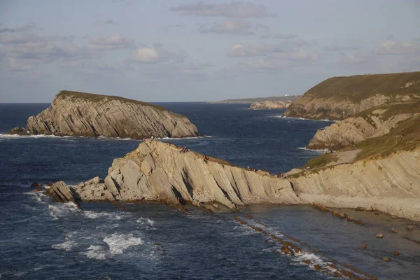 Вид Берег Північної Іспанії — стокове фото