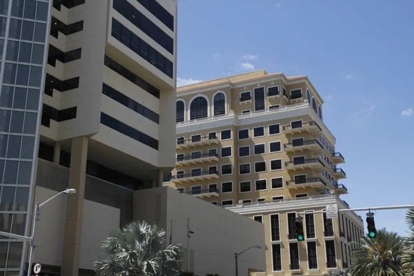 Edifício Centro Miami — Fotografia de Stock