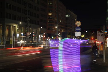 Kentsel bir ortamda trafik