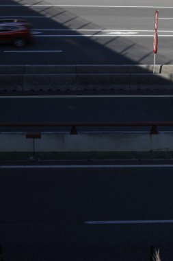 Kentsel bir ortamda trafik