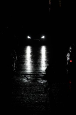 Kentsel bir ortamda trafik