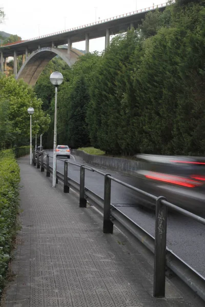 Trafic Dans Environnement Urbain — Photo