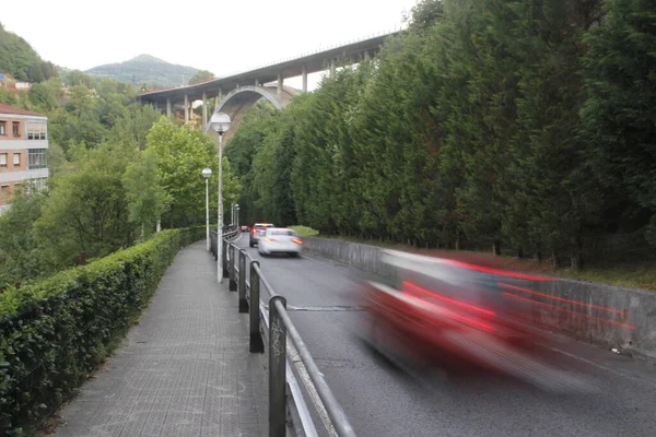 Verkehr Einer Städtischen Umgebung — Stockfoto