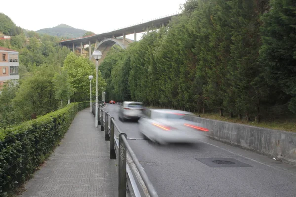 Trafic Dans Environnement Urbain — Photo