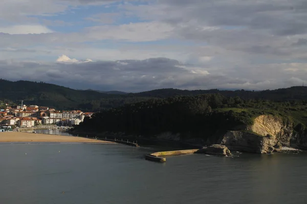 Vue Littoral Pays Basque — Photo