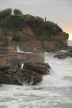 Bask kıyısının görüntüsü