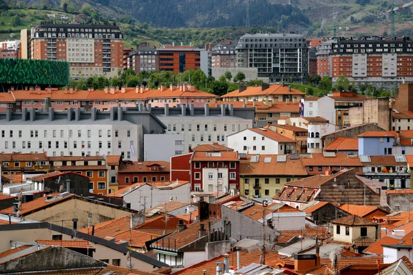 Bilbao Şehrinin Kentsel Manzarası — Stok fotoğraf