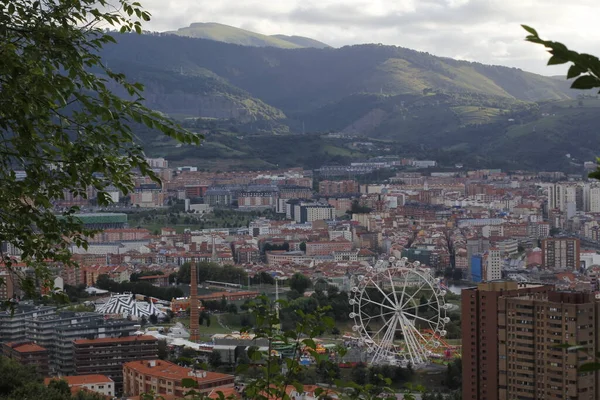 Paisaje Urbano Ciudad Bilbao —  Fotos de Stock