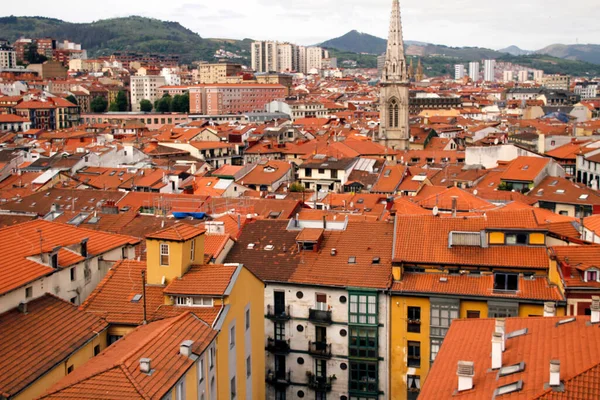 Paisaje Urbano Ciudad Bilbao — Foto de Stock