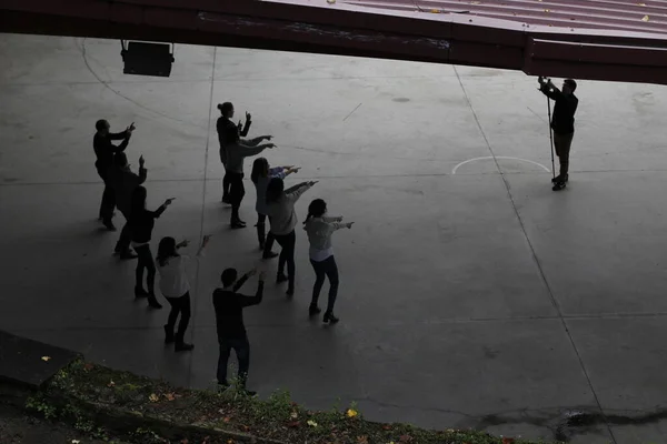 Exposição Dança Urbana Rua — Fotografia de Stock