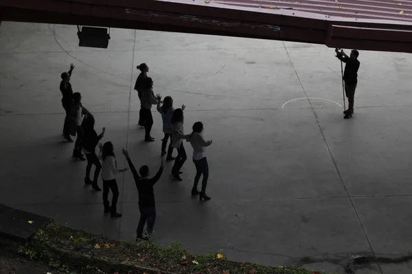 Exposição Dança Urbana Rua — Fotografia de Stock