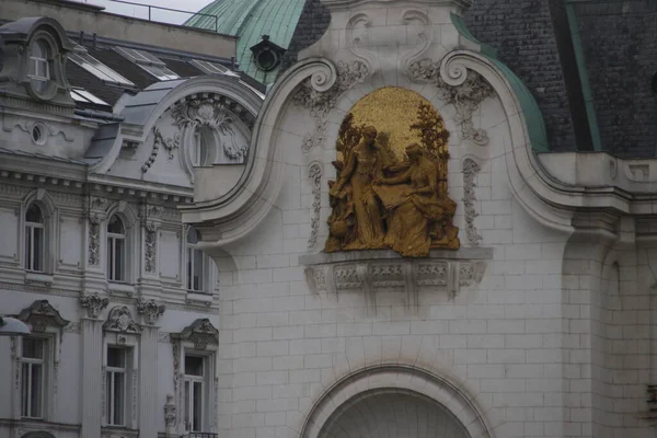 维也纳市的建筑遗产 — 图库照片